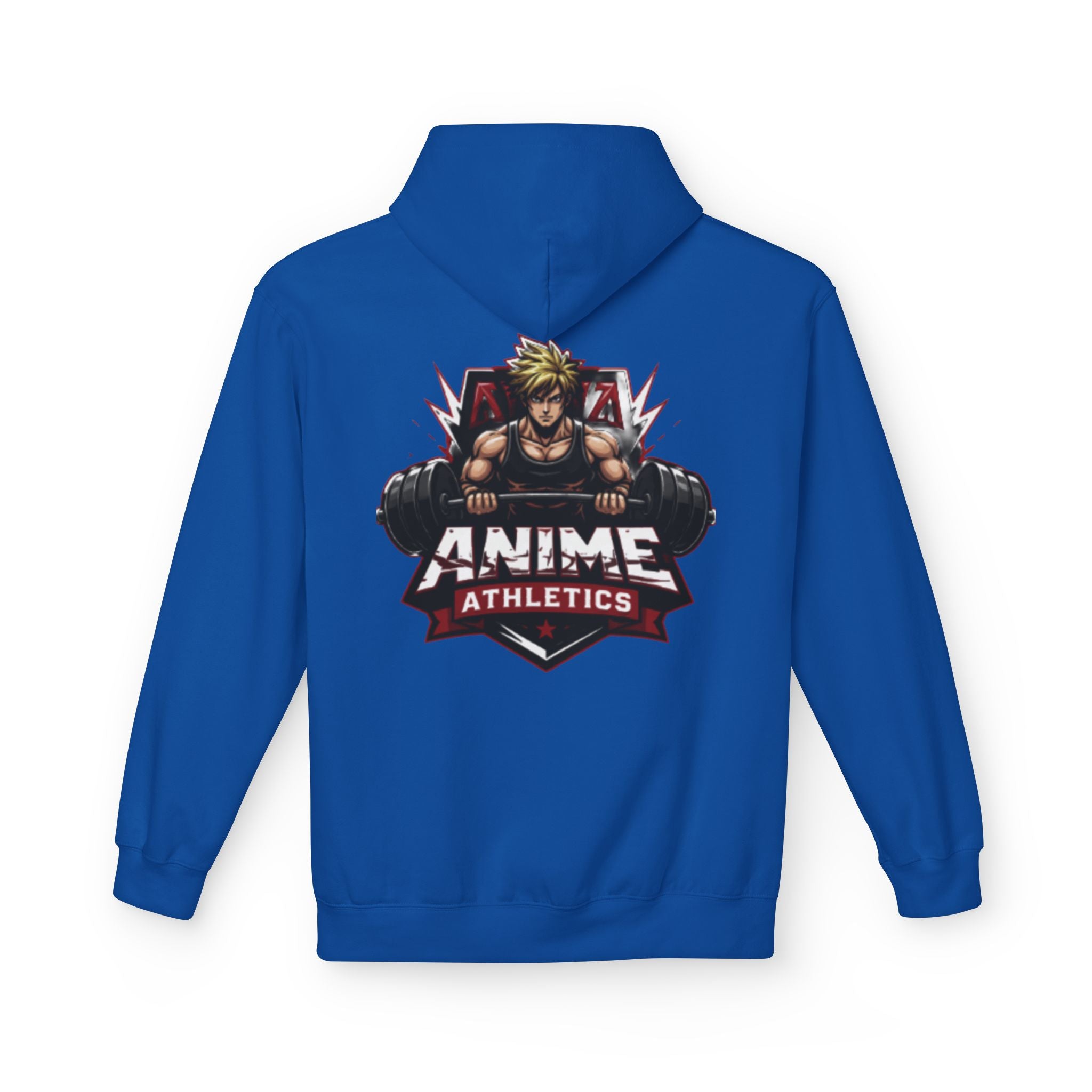 Anime Athletics Hoodie — Anime Gym Hoodie with Kanji Logo