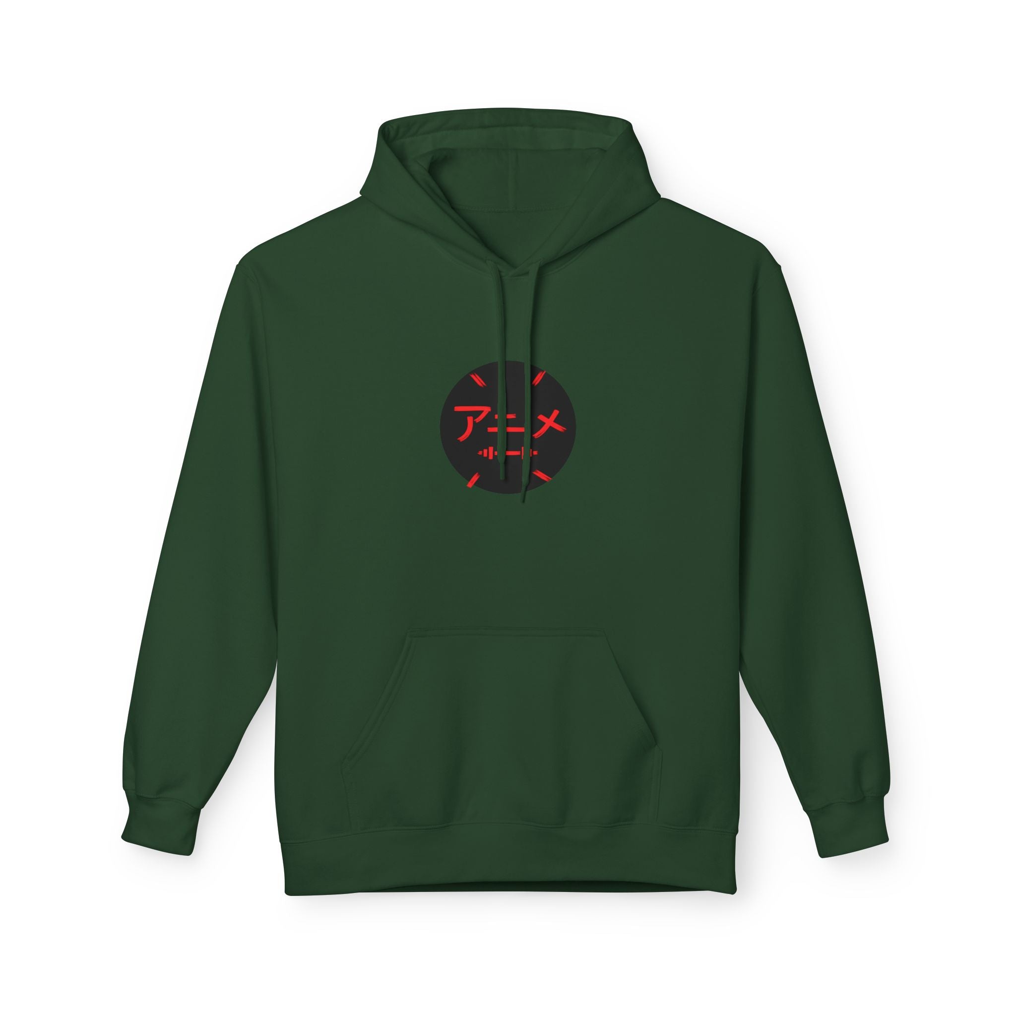 Anime Athletics Hoodie — Anime Gym Hoodie with Kanji Logo