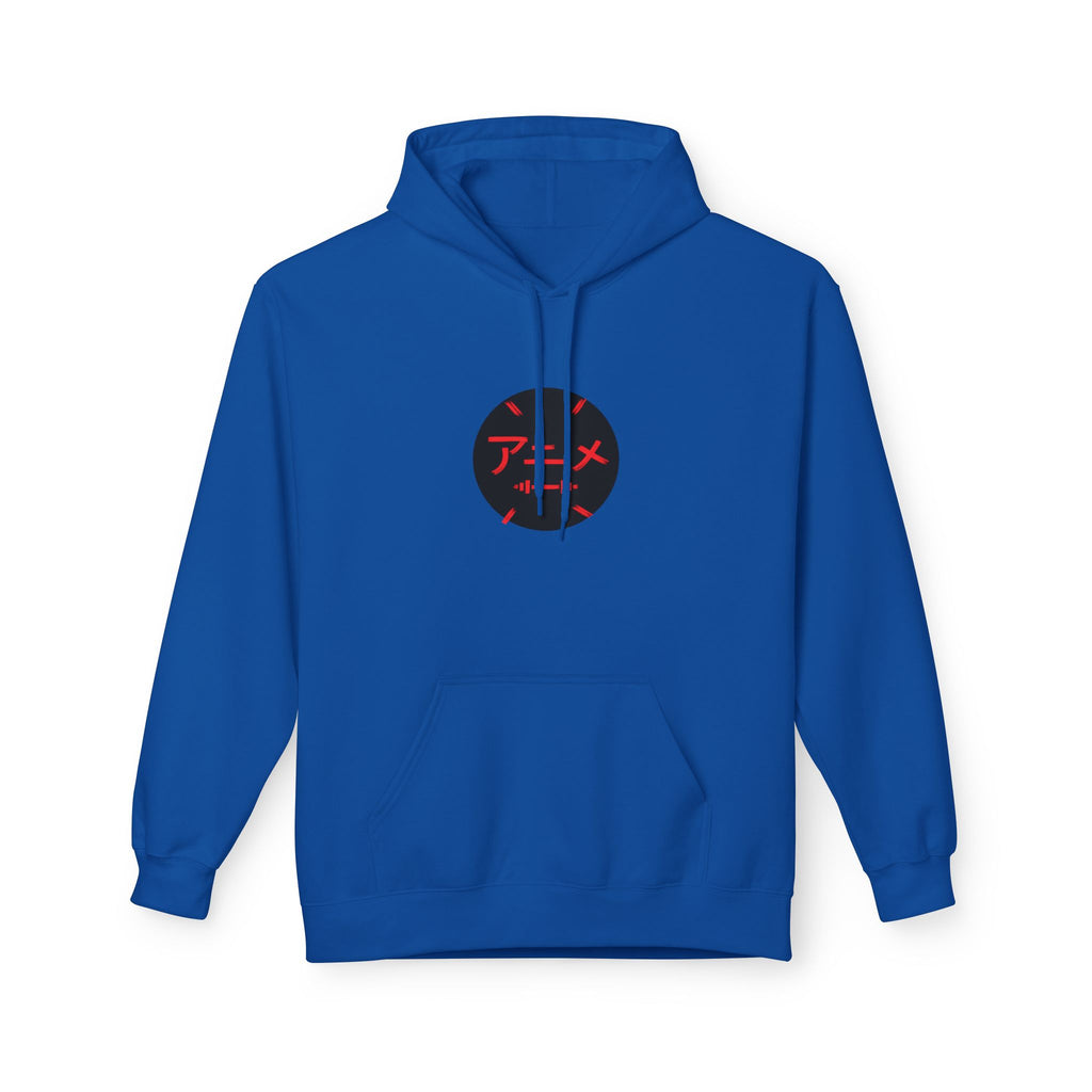 Anime Athletics Hoodie — Anime Gym Hoodie with Kanji Logo
