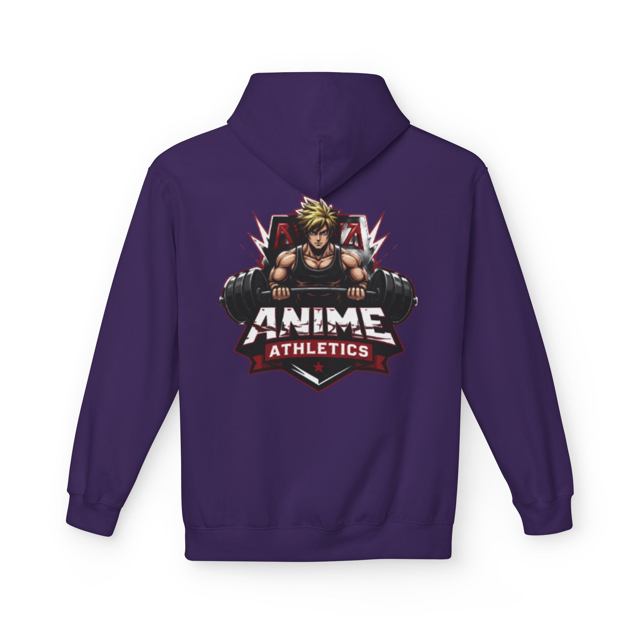 Anime Athletics Hoodie — Anime Gym Hoodie with Kanji Logo