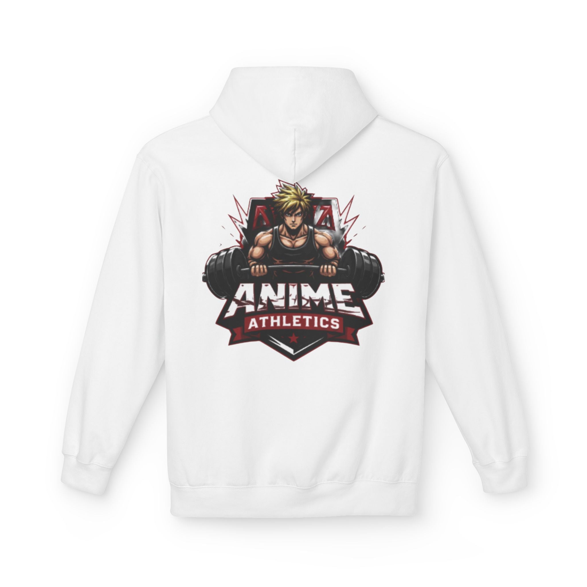 Anime Athletics Hoodie — Anime Gym Hoodie with Kanji Logo