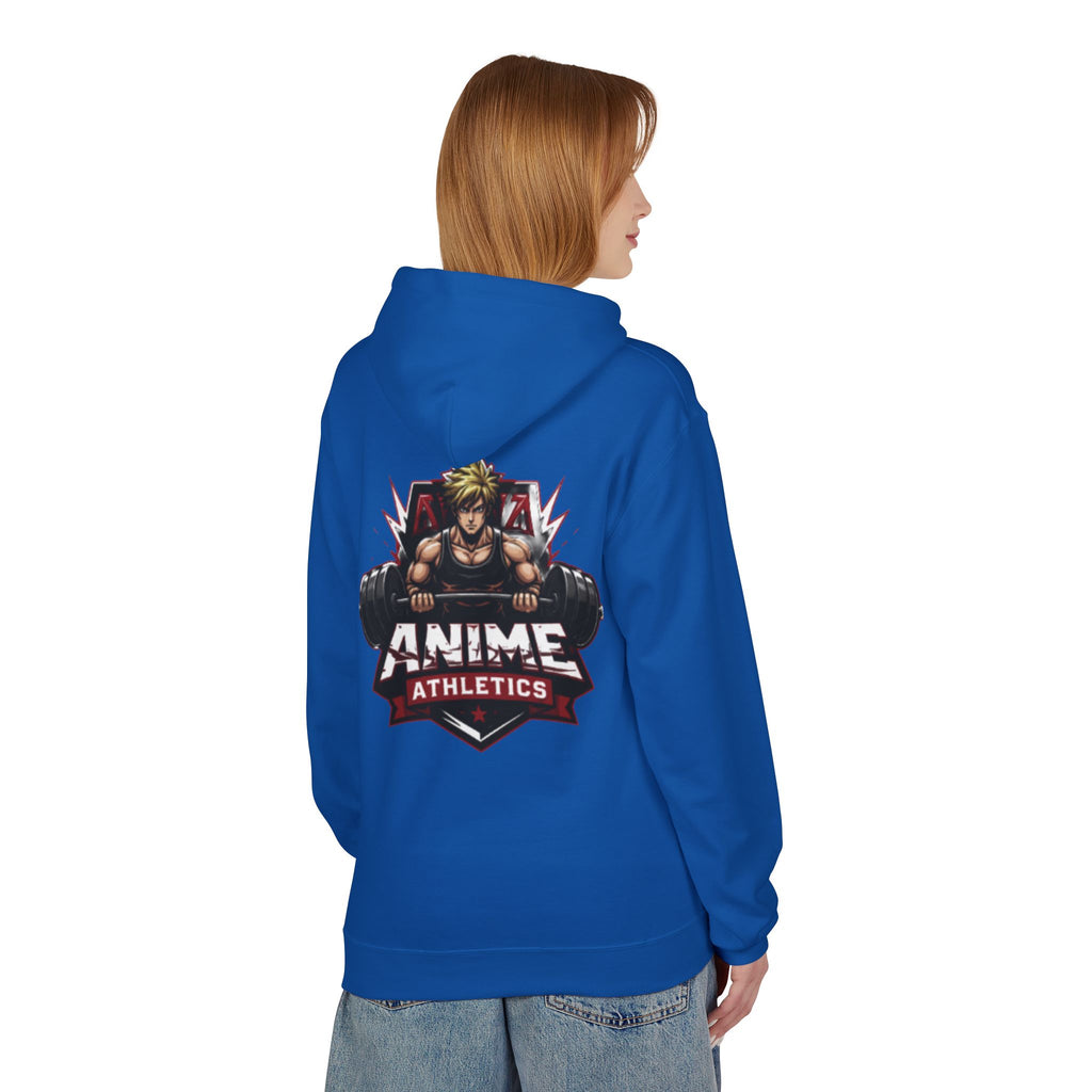 Anime Athletics Hoodie — Anime Gym Hoodie with Kanji Logo