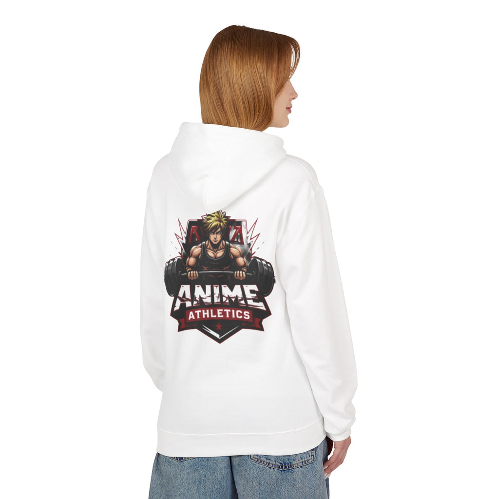 Anime Athletics Hoodie — Anime Gym Hoodie with Kanji Logo