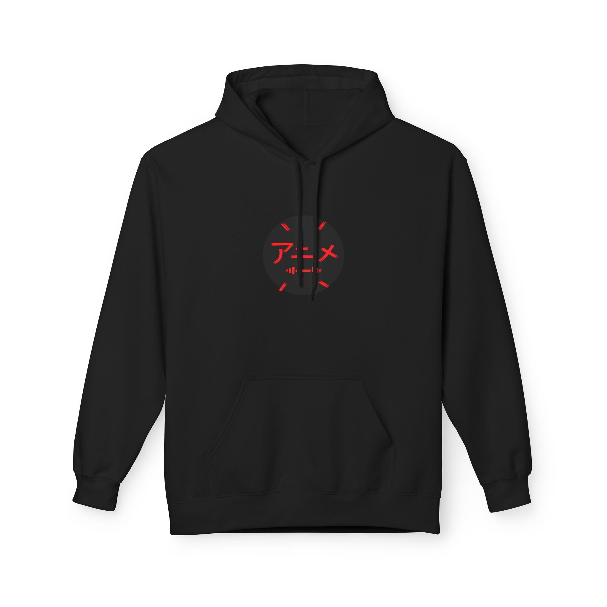 Anime Athletics Hoodie — Anime Gym Hoodie with Kanji Logo