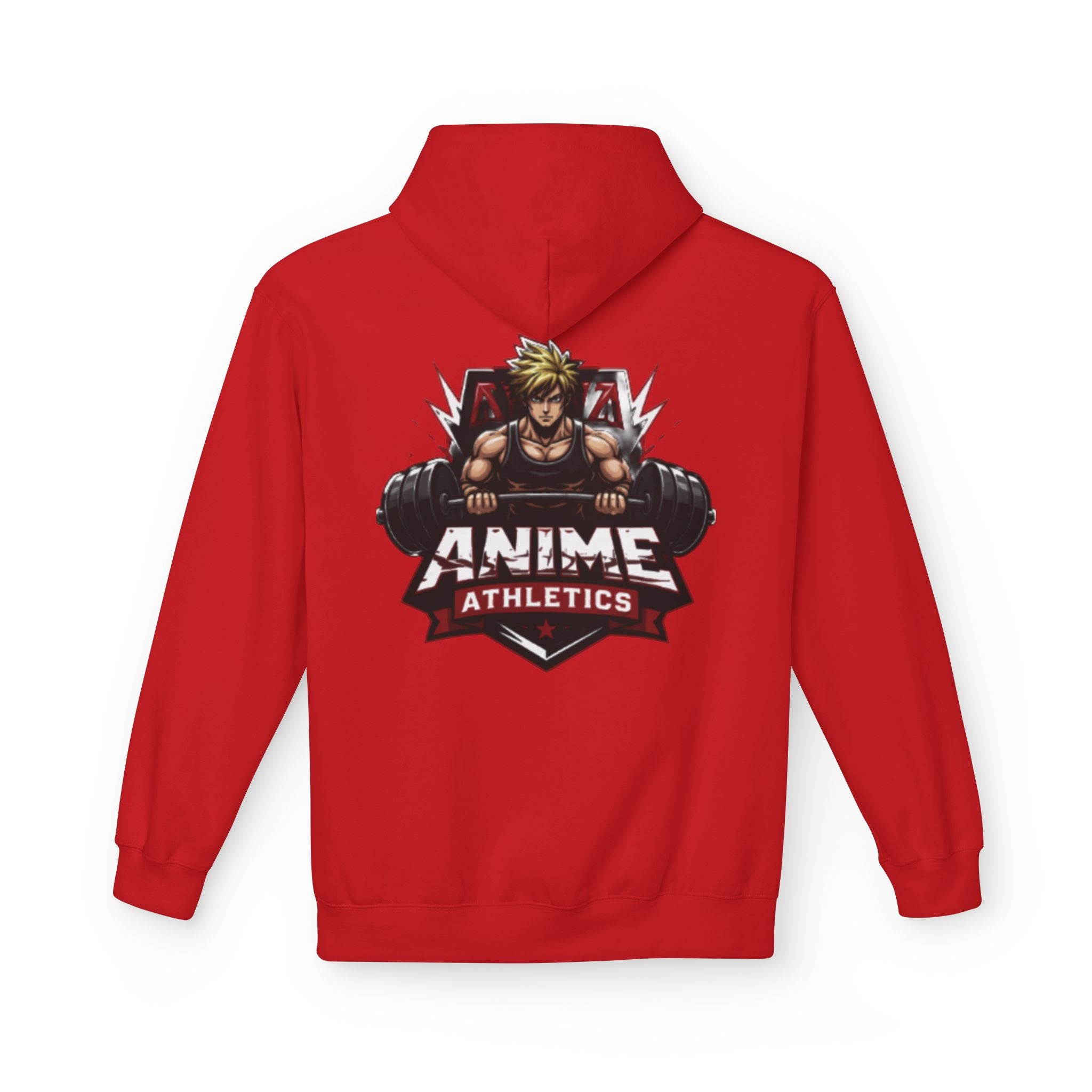 Anime Athletics Hoodie — Anime Gym Hoodie with Kanji Logo