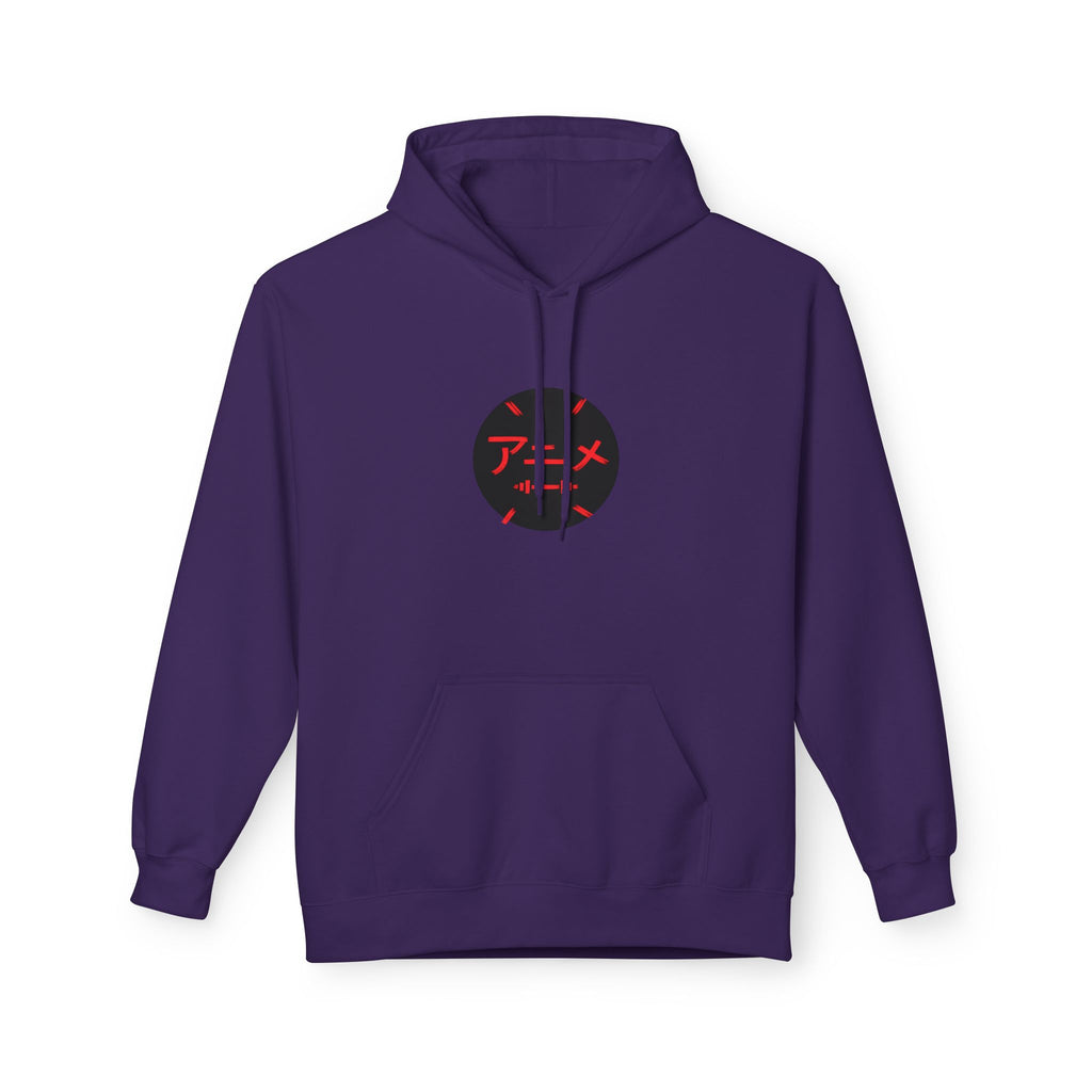 Anime Athletics Hoodie — Anime Gym Hoodie with Kanji Logo